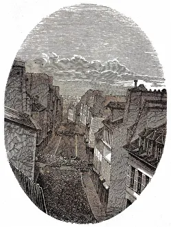 Paris St Maur barricade 1848