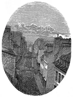 Paris St Maur barricade 1848