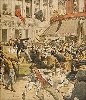 Rouses: PARIS STRIKE RIOT 1908