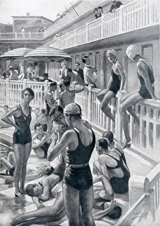 Ambience: PARIS SWIMMING POOL 1932