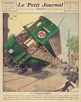 Crashes: PARIS TRAM CRASH