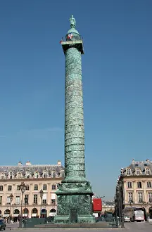 Prisma Archivo Fotografico, S.l.: Paris. Vendome Square. 1687-1720. At the center, the Column