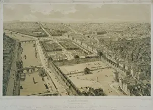 Carrousel: Paris, view above the Louvre