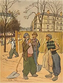 Cummerbund: PARIS WORKMEN 1909