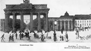 Scholten: Pariser Platz und Brandenburg Gate in Berlin