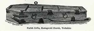 Easingwold: Parish coffin, Easingwold Church, Yorkshire