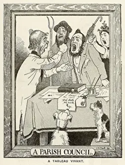 Caricatured: PARISH COUNCIL CARTOON