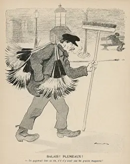 Brooms: PARISIAN BROOM SELLER