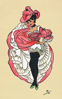 Underskirts: Parisian Can Can dancer