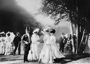 Longchamp: Parisian society, 1903