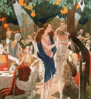 Paix: PARISIANS AT RESTAURANT