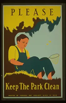 Encouraging: Please keep the park clean