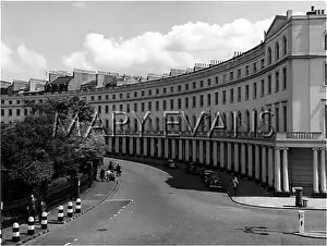 Colonnaded: PARK CRESCENT, LONDON