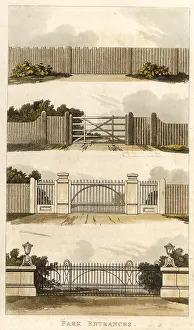 Fences: PARK ENTRANCE GATES