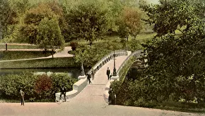 Albany: Park Foot Bridge. Albany