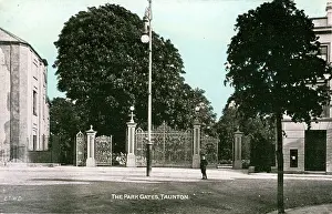 Taunton: The Park Gates, Taunton, Somerset