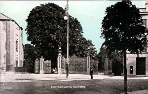 Taunton: The Park Gates, Taunton, Somerset