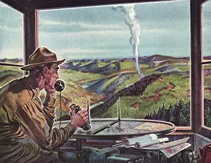 Ranger: Park Ranger spots Fire and Calls for Help