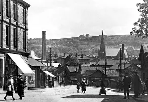 Bingley: Park Road, Bingley early 1900s