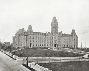 Erected: Parliament House, Quebec, Canada