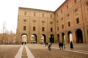Parallel: Parma. Pilotta Palace. Exterior