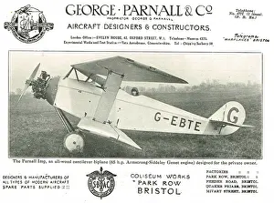 Parnall: Parnall Imp Light Aeroplane G-EBTE