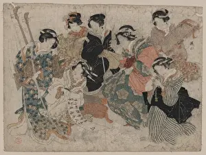 Sages: Parody of the seven sages of the bamboo grove