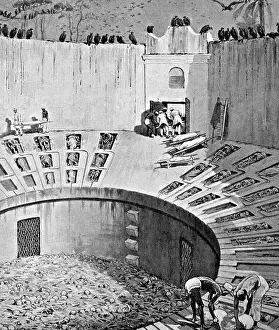 Teachings: Parsees bring their dead to the Tower of Silence