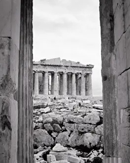Rge001: The Parthenon Acropolis Athens Greece Temple to