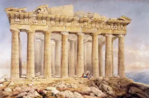 Triglyphs: The Parthenon, Athens, Greece