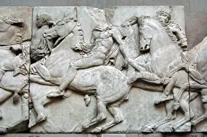 Parthenon: Parthenon. North frieze. XLI. Riders