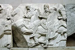 Parthenon: Parthenon. North frieze. XLIV-XLV. Riders