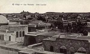 South Eastern: Partial panoramic view of South-eastern Aleppo, Syria