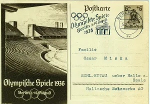 Superiority: A partial view of terraces at the Berlin Olympic Stadium