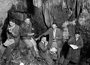 Mendip: Participants of a cave expedition