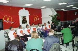 Disabled: Participants of environmental super marathon