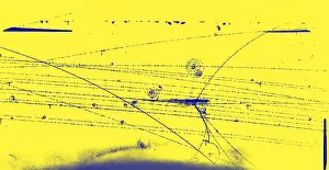 Detector: Particle Collision in Bubble Chamber