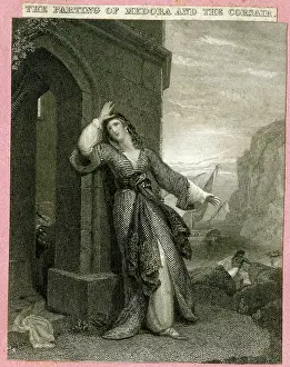 Byron: The Parting of Medora and the Corsair
