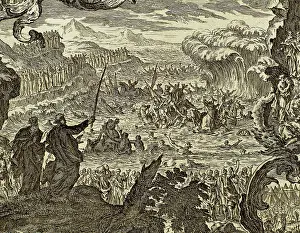 Persecution: Parting of the waters of the Red Sea