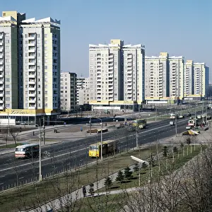 Prospekt: Partizansky prospekt in Minsk, 1979