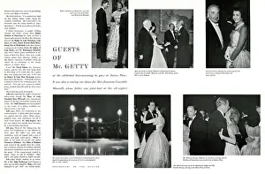 Sweeny: Party given by Paul Getty at Sutton Place