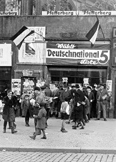 Leaflets: Party headquarters of the DNVP in Berlin, 1932