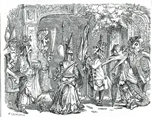 Mummers: A party of mummers