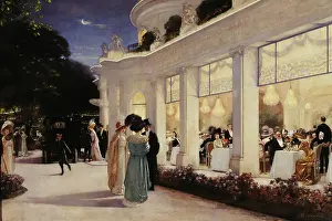 Socialising: A party at the Pre-Catelan