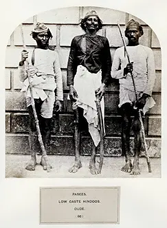 Hindoos: Pasees, low caste Hindoos, Oude. Pasi, India