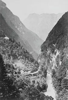 Wurthle: Pass Lueg. About 1870. Photograph