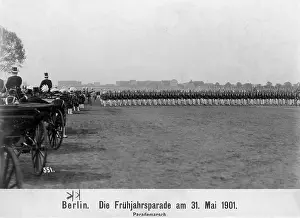 Templehof: Pass in review, 1901