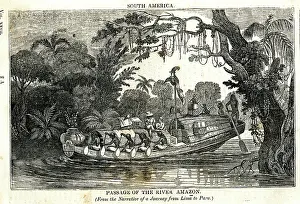 Lima: Passage of the Amazon River, Journey Lima to Para, 1836