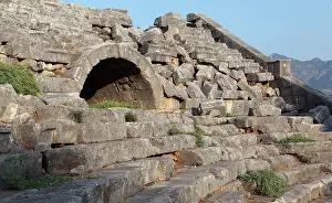 Ashlar: Passage leading to the upper seats of the Theatre