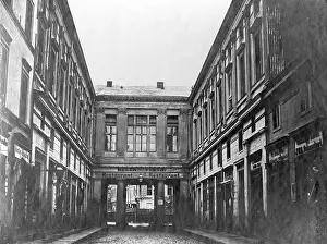 Linden: Passage of the Wilhelmstrasse in Berlin, 1860